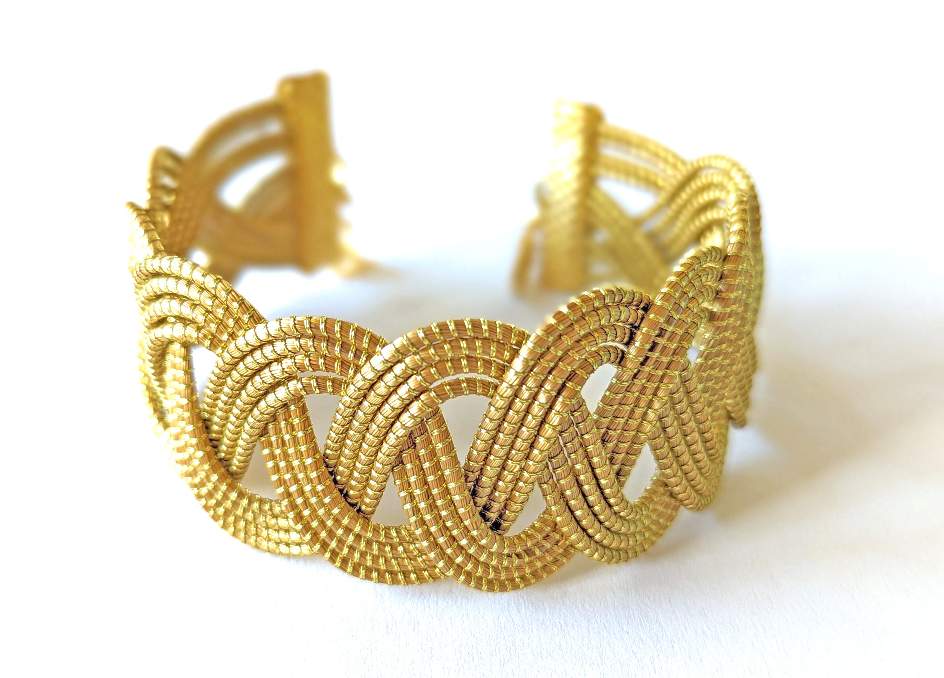 Bracelet en Or Végétal - Capim Dourado