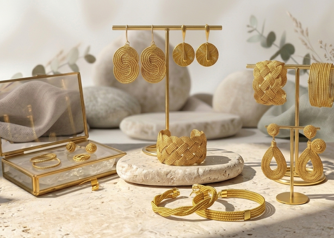 Collection Capim Dourado - Or végétal