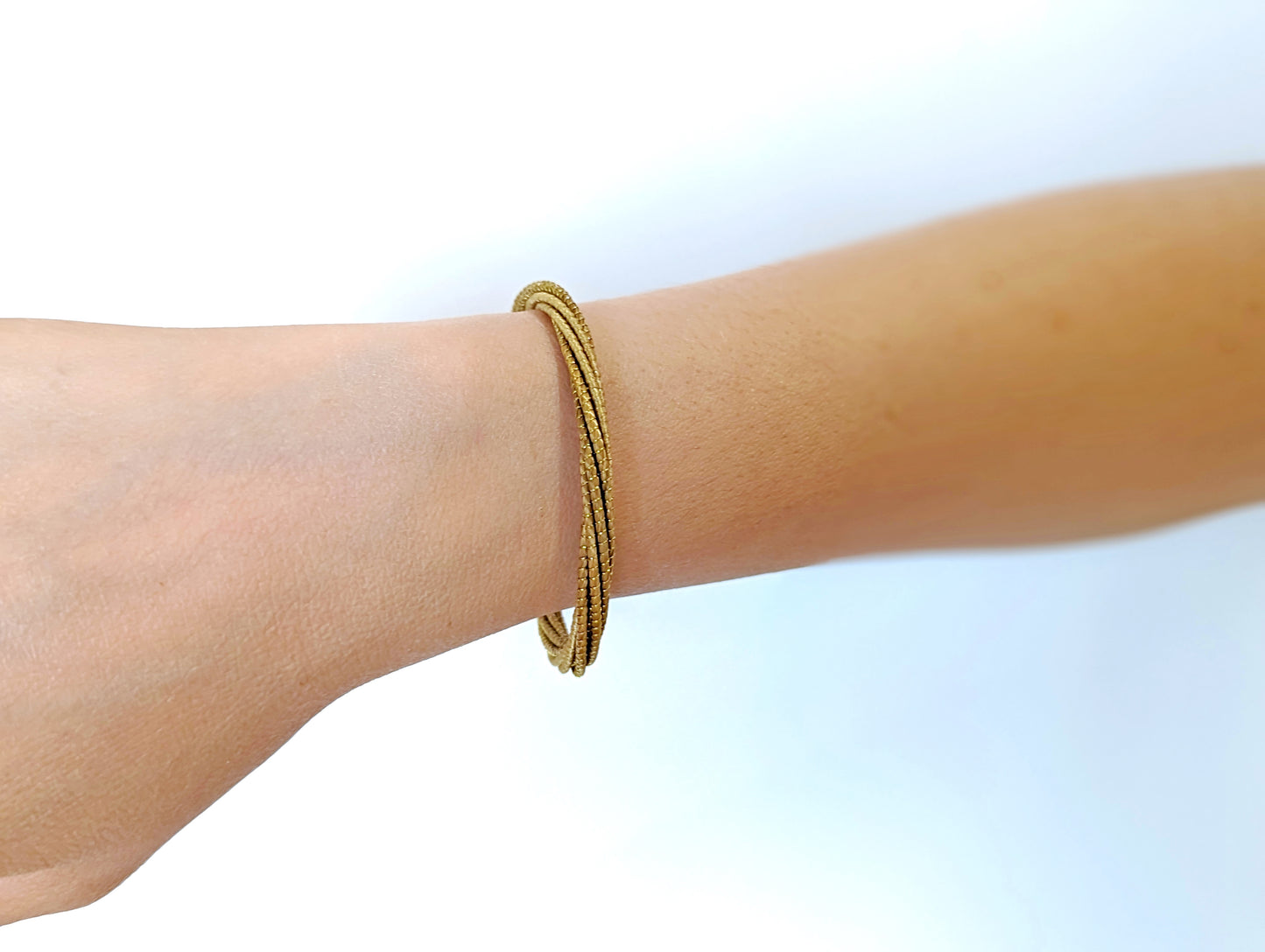 Bracelet en Or Végétal et plaqué Or - Capim Dourado - Couleurs - DORINOR