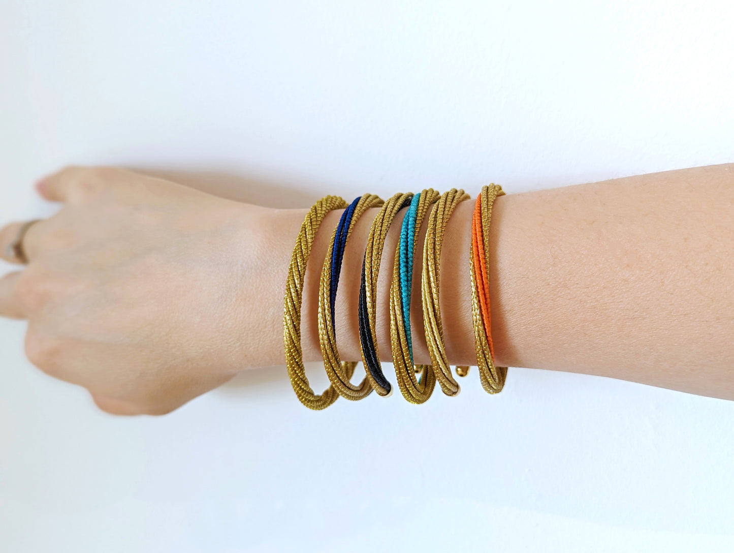 Bracelet en Or Végétal et plaqué Or - Capim Dourado - Couleurs - DORINOR