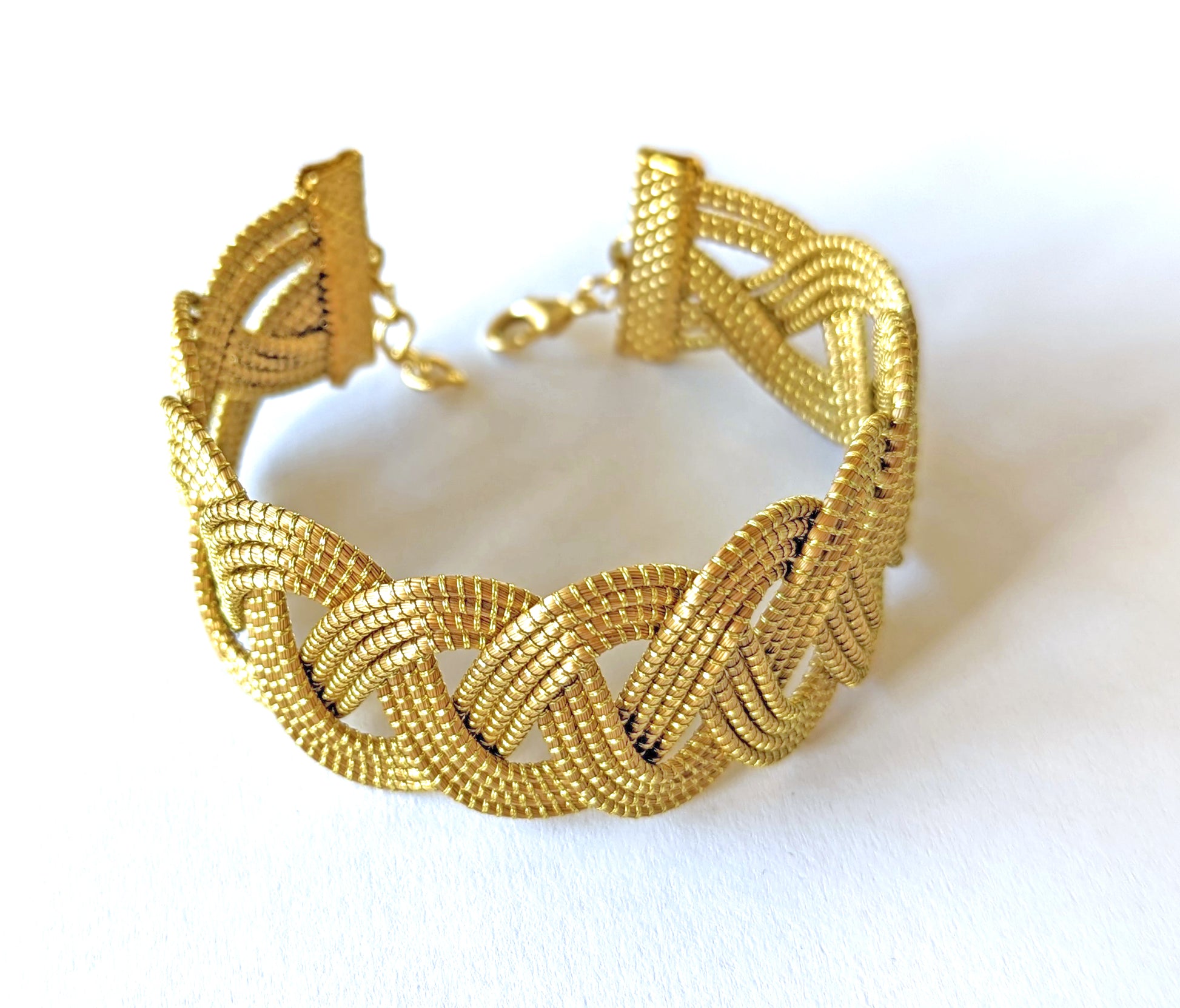 Bracelet en Or Végétal et plaqué Or - Capim Dourado - DORINOR