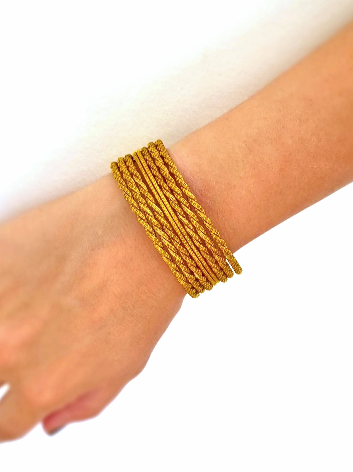 Bracelet en Or Végétal et plaqué Or - Capim Dourado - DORINOR