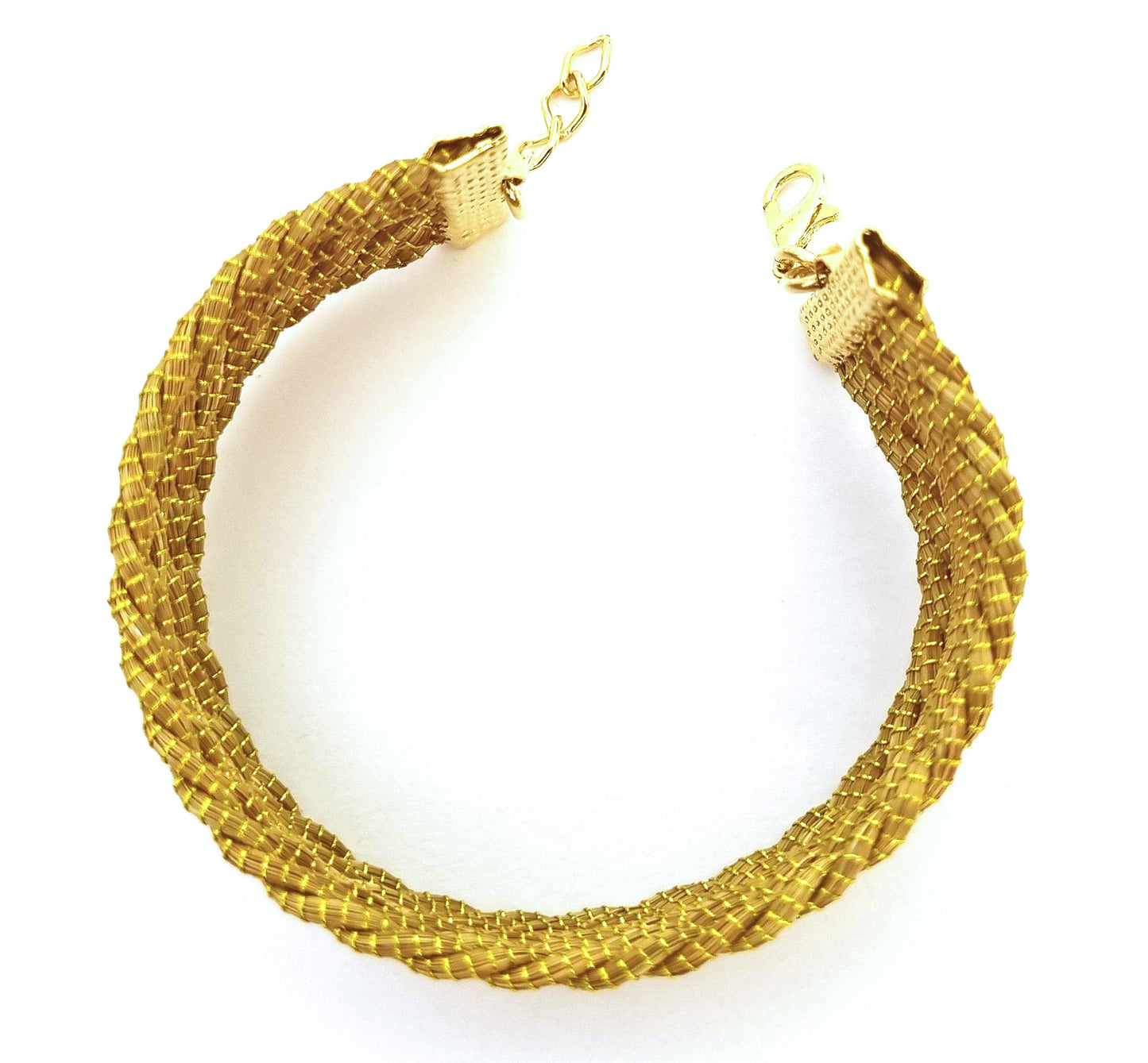 Bracelet en Or Végétal et plaqué Or - Capim Dourado - DORINOR