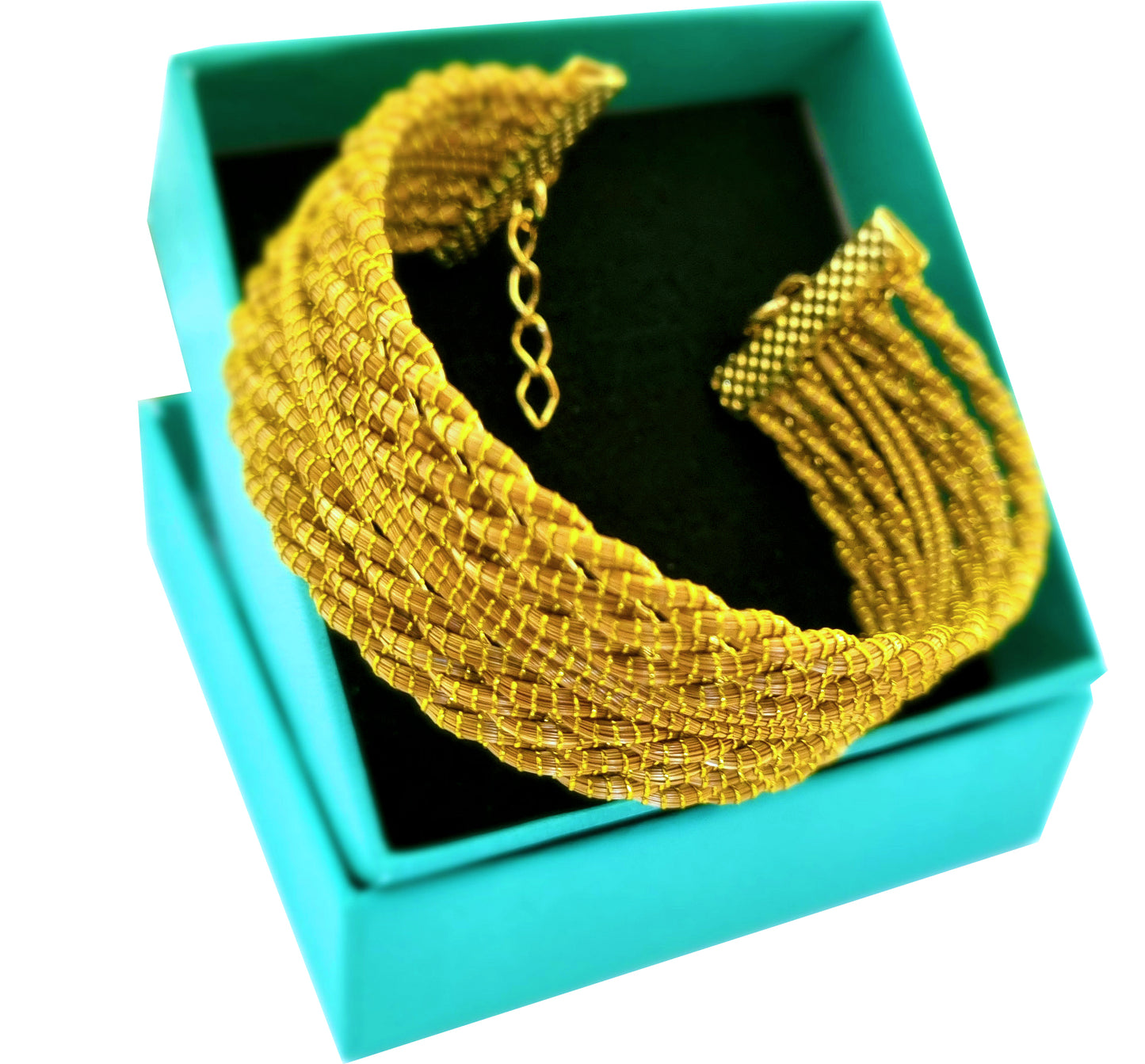 Bracelet en Or Végétal et plaqué Or - Capim Dourado - DORINOR