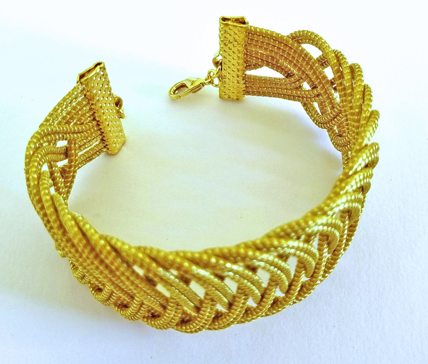 Bracelet en Or Végétal et plaqué Or - Capim Dourado - DORINOR