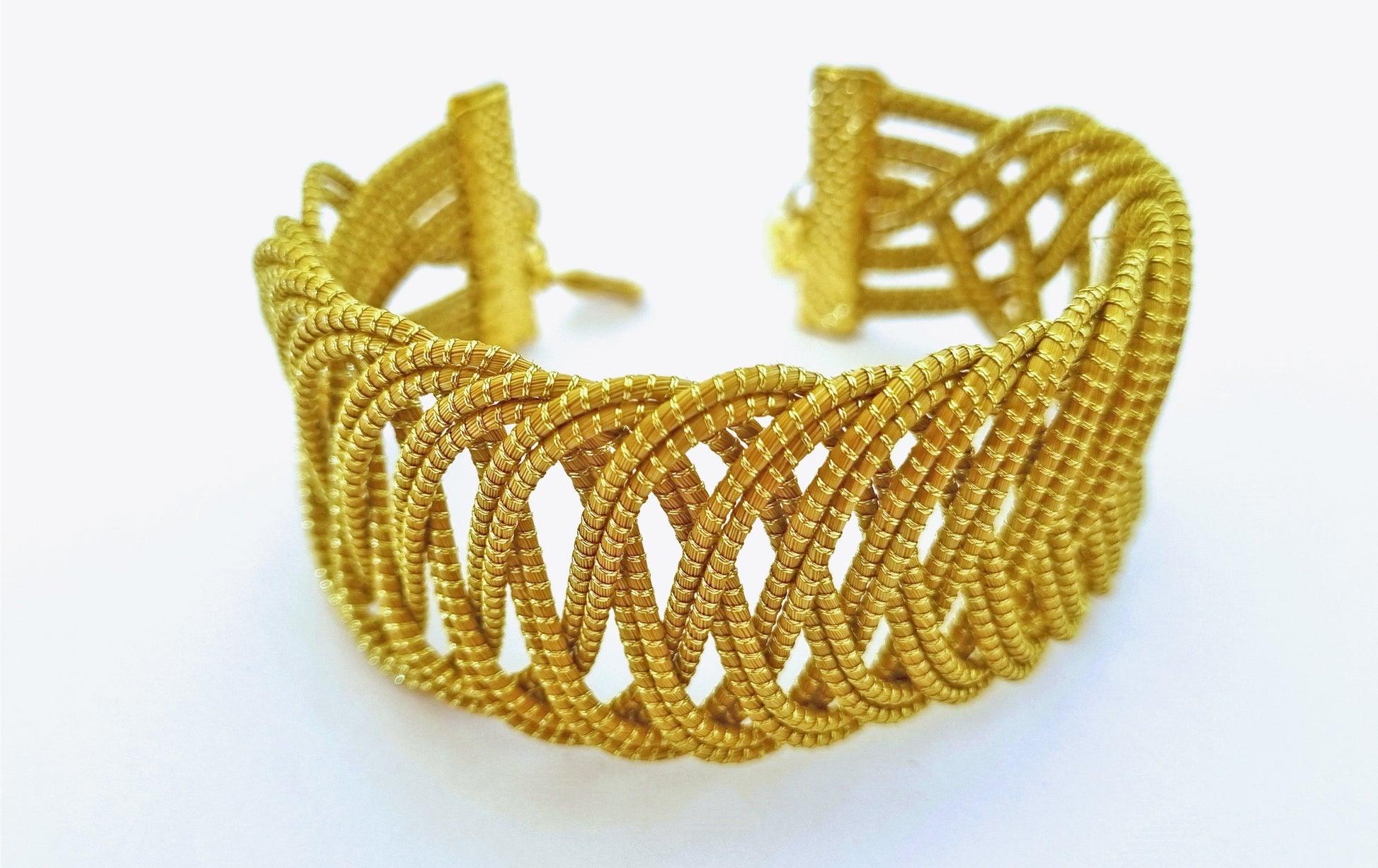 Bracelet en Or Végétal et plaqué Or - Capim Dourado - DORINOR